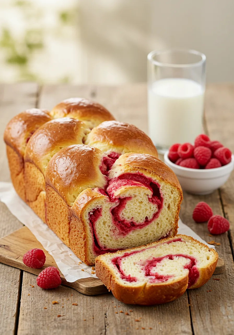 Raspberry Swirl Brioche - tertiary view